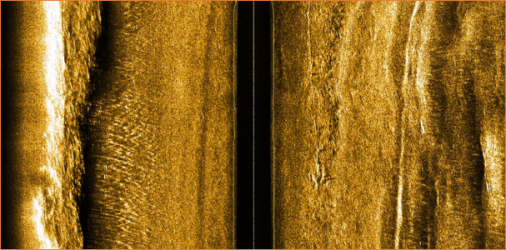 Opsporen van een anker met side scan sonar- ENG